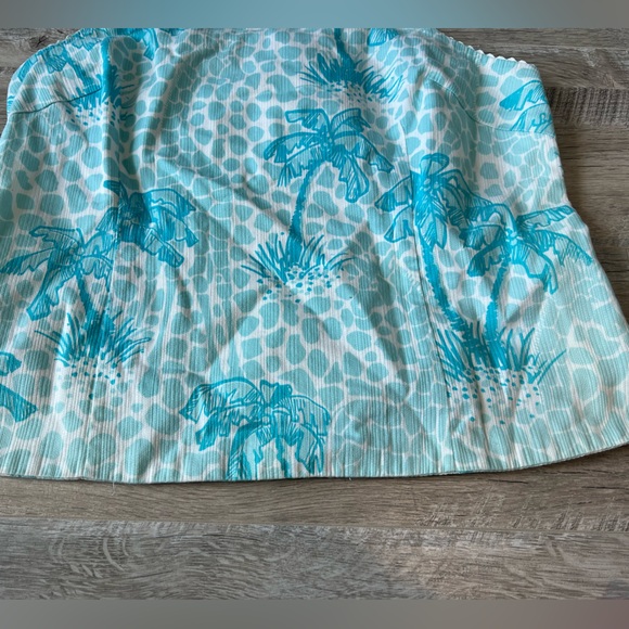 Vintage Y2K White Tag Lilly Pulitzer Giraffe
Palm Tree Tank Top Sz 10 - Picture 8 of 13